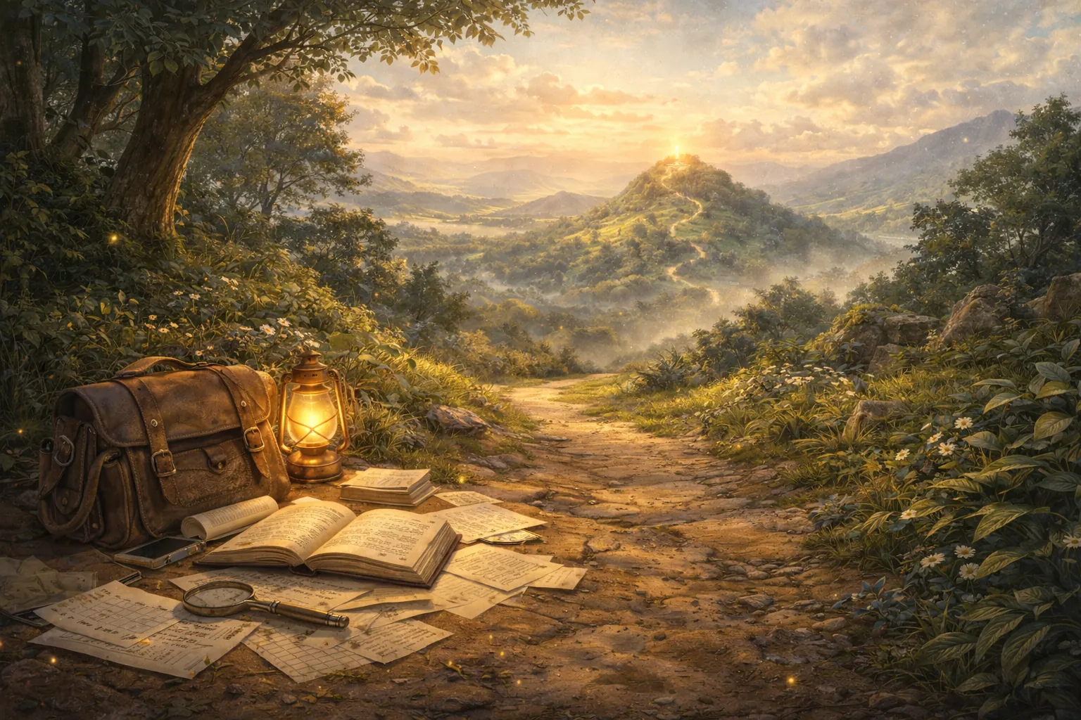 A propos - chemin lumineux